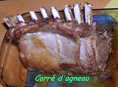Carr� d'agneau -- 09/01/07